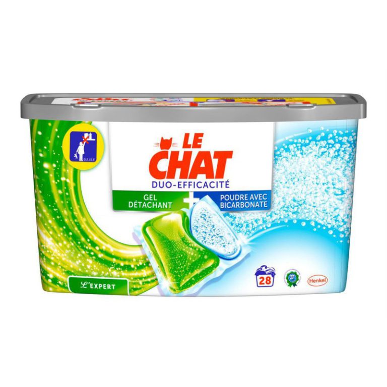 LE CHAT LESSIVE CAPSULE DUO EFFICACITE 28D
