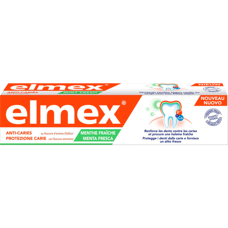 ELMEX DENTIFRICE ANTI-CARIES MENTHE FRAÎCHE 75