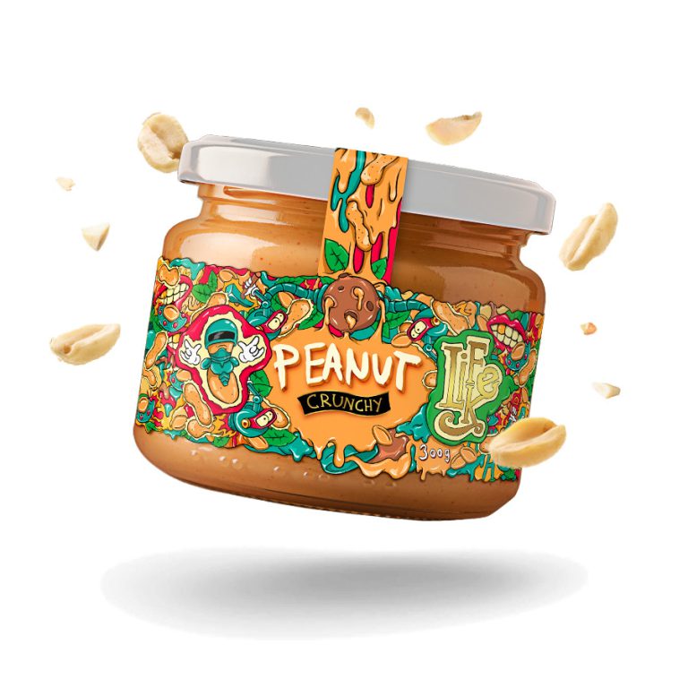 LIFELIKE 100% BEURRE DE CACAHUÈTE CROQUANT 300G