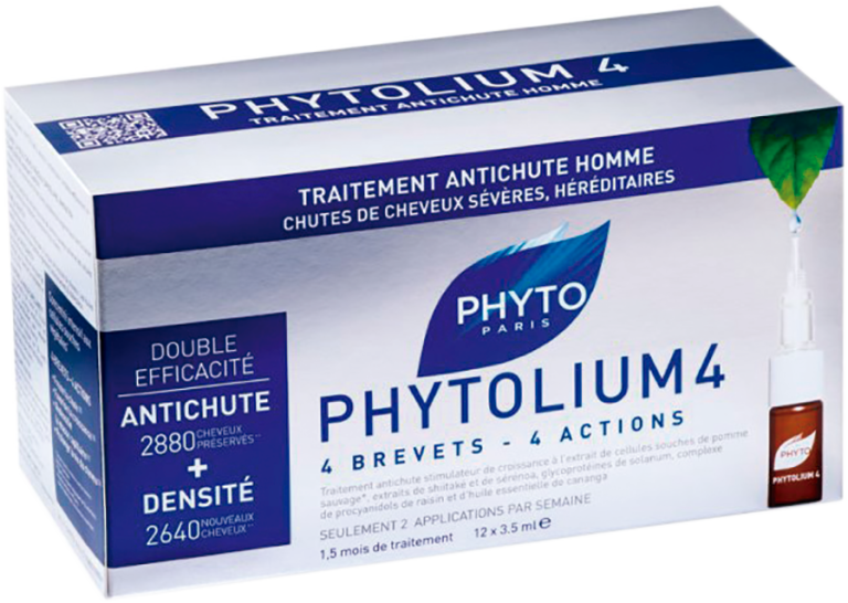 PHYTO TRATAMIENTO ANTICAÍDA HOMBRE 12X3,5ML