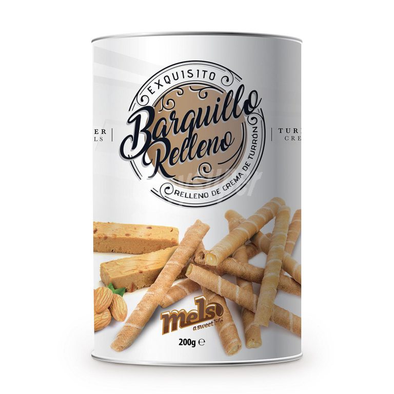 MELS BARQUILLO RELLENO TURRÓN 200G