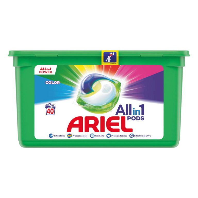 ARIEL DETERGENTE PODS ALL IN 1 COLOR 40 DOSIS