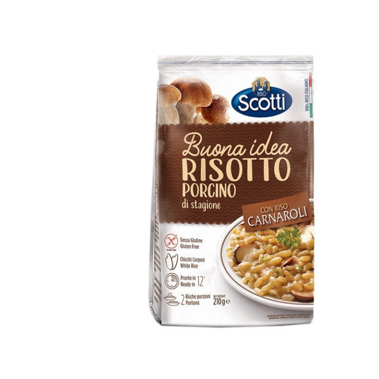SCOTTI RISOTTO SETAS PORCINI 210G 2RAC