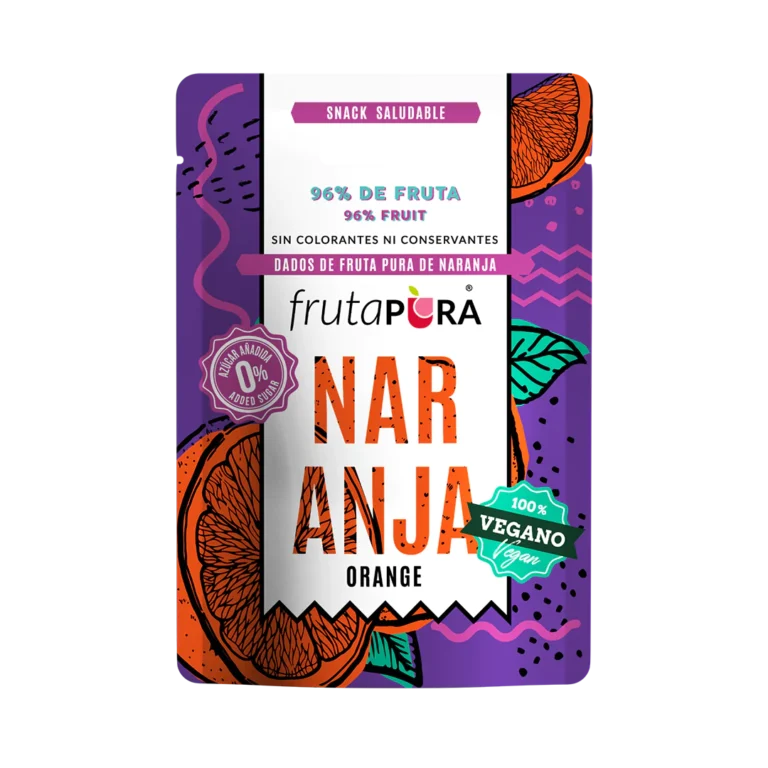 PURA FRUTA SNACK DE NARANJA 40G