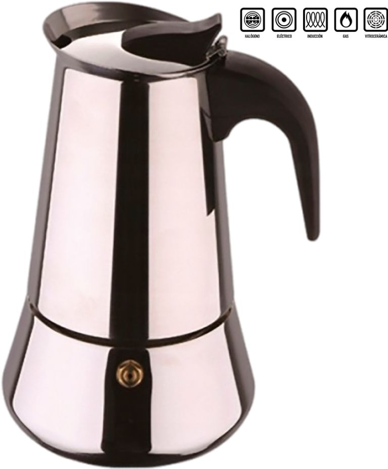 BERGNER CAFETIÈRE BARISTA EN ACIER À INDUCTION 6
