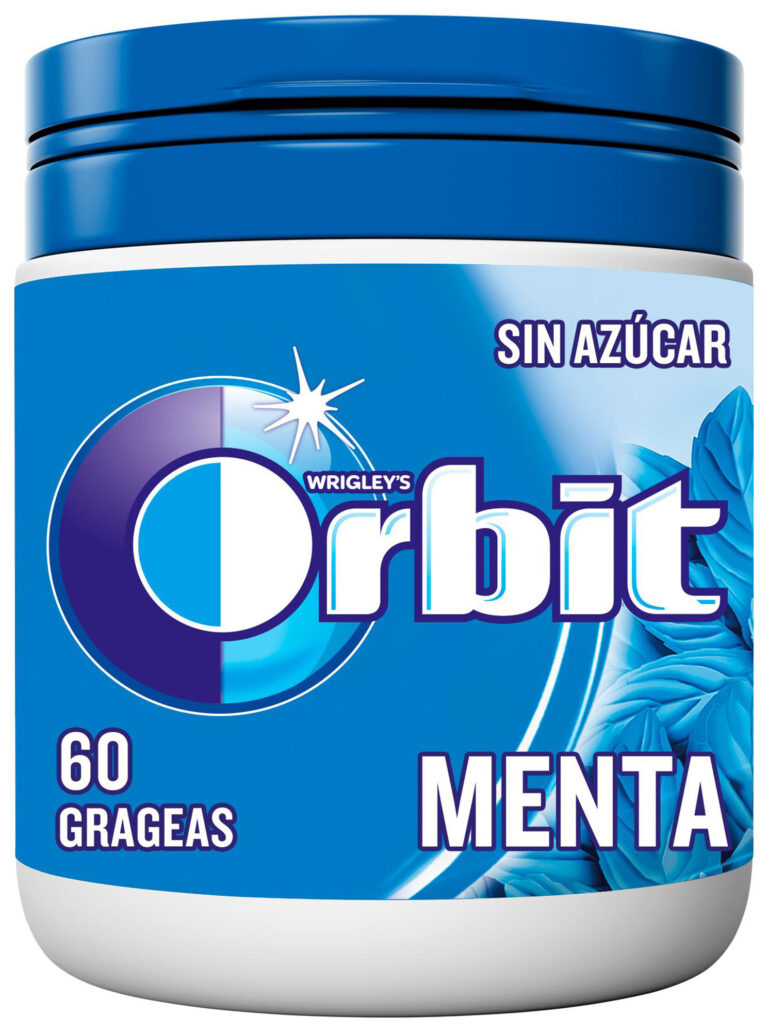 ORBIT CHICLE DE MENTA 60UD 84G