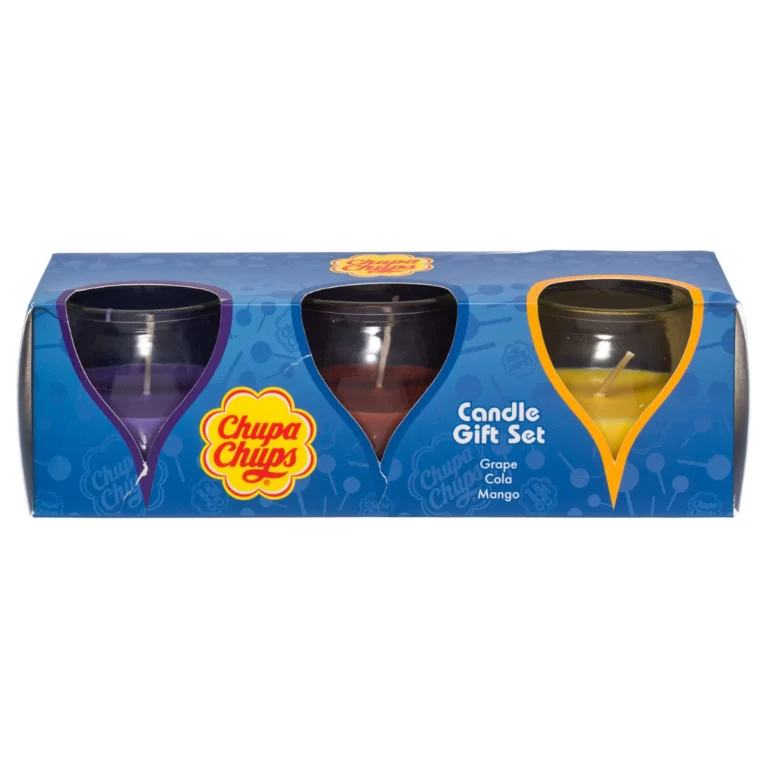 CHUPA CHUPS Set trío velas