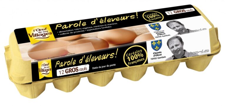 DE NOS VILLAGES 12 ŒUFS PAROLE D'ELEVEURS