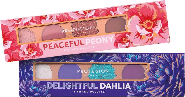 PROFUSION Paleta Sombras Blooming 5 Tonos
