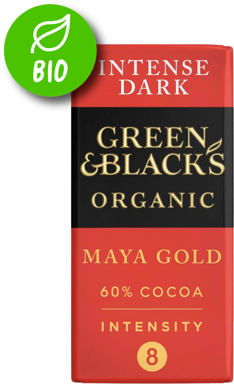 GREEN & BLACKS Chocolate negro 60% maya gold bio 90g