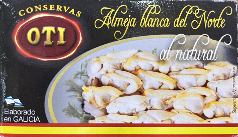 OTI Almeja blanca del norte al natural 47g