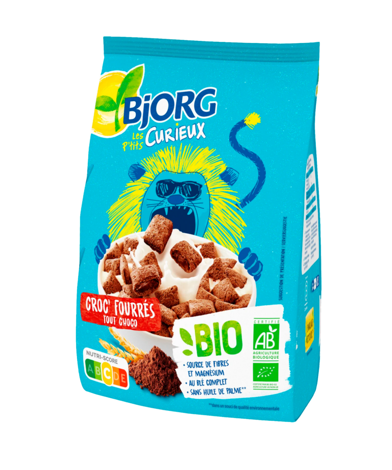 BJORG Céréales Croc Fourré 350g.