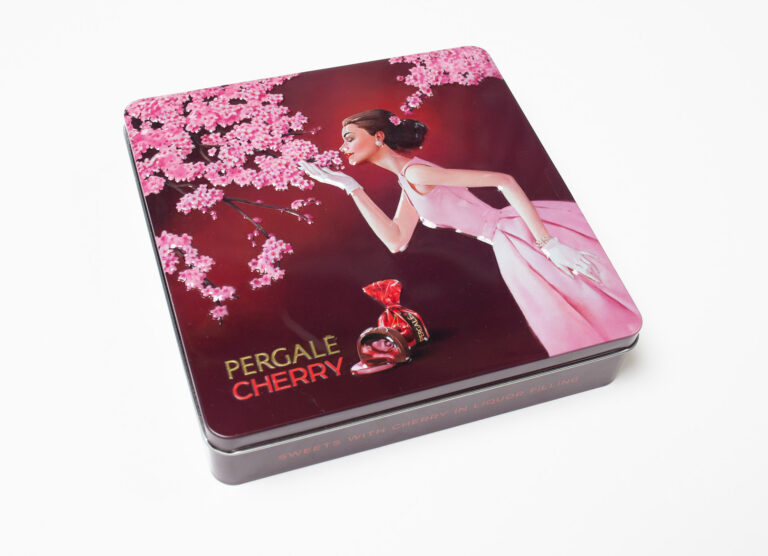 PERGALE Bonbon Cerise Boîte Cadeau 355g.