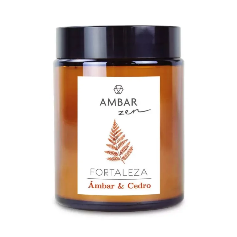 AMBAR ZEN BOUGIE AMBRE ET CÈDRE 125GR