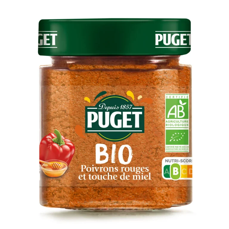 PUGET TAPENADE AU POIVRON MIEL BIO 125G