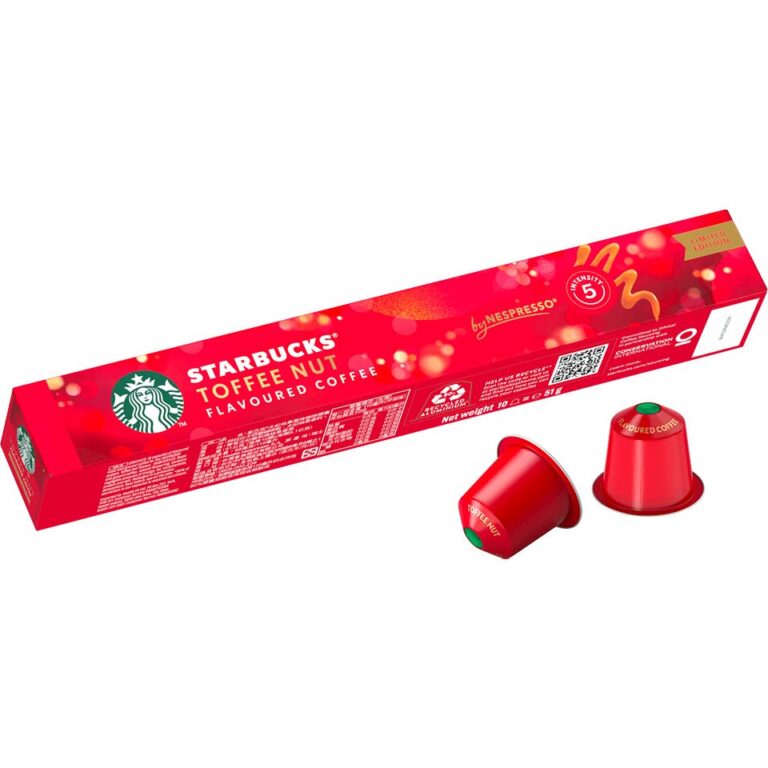 STARBUCKS CÁPSULAS DE CAFÉ TOFFEE NUT 510G