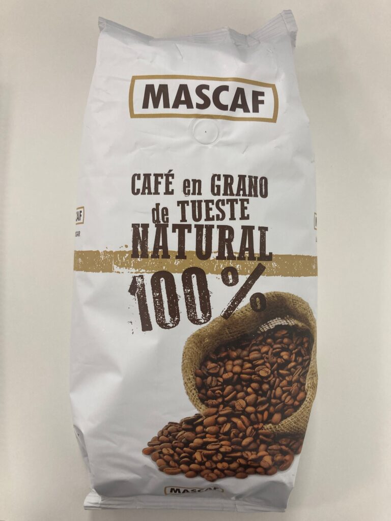 MASCAF CAFÉ EN GRAINS 100% NATUREL 1 KG