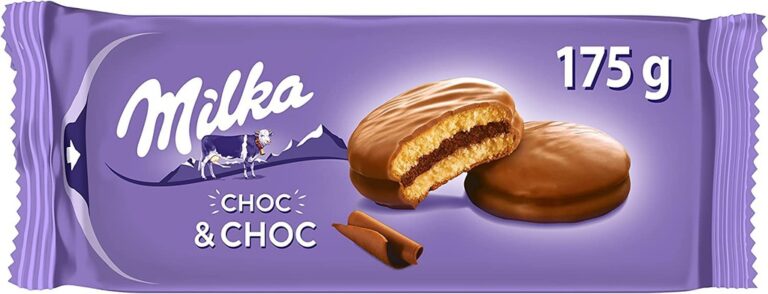 MILKA GALLETA CHOC & CHOC 175G
