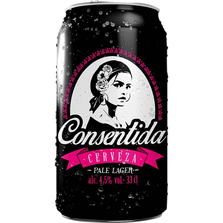 CONSENTIDA CERVEZA LAGER ARTESANA 33CL