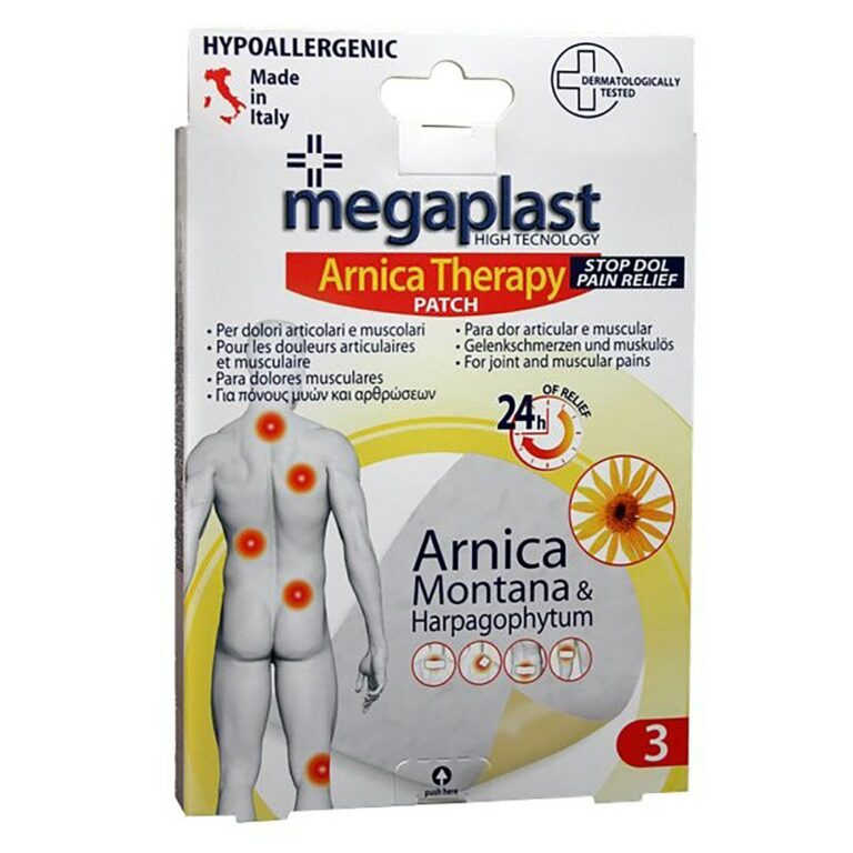 MEGAPLAST PARCHES DOLOR MUSCULAR 9X14 3UD
