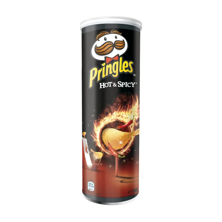 PRINGLES HOT & SPICY 165G