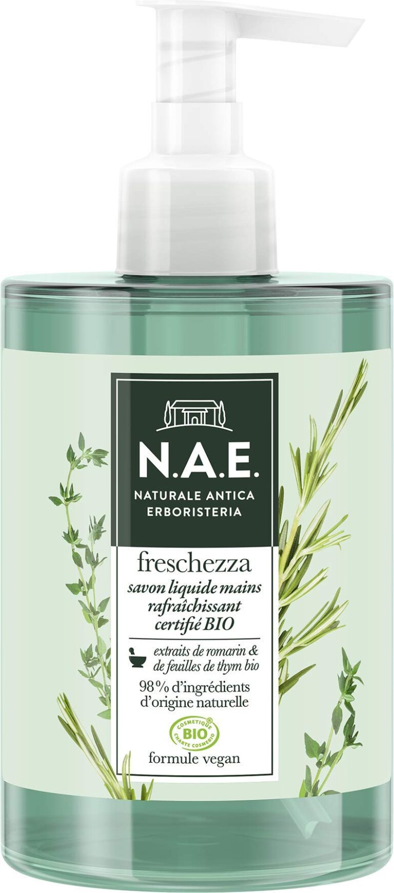 N.A.E. SAVON LIQUIDE ROMARIN ET THYM BIO 300ML