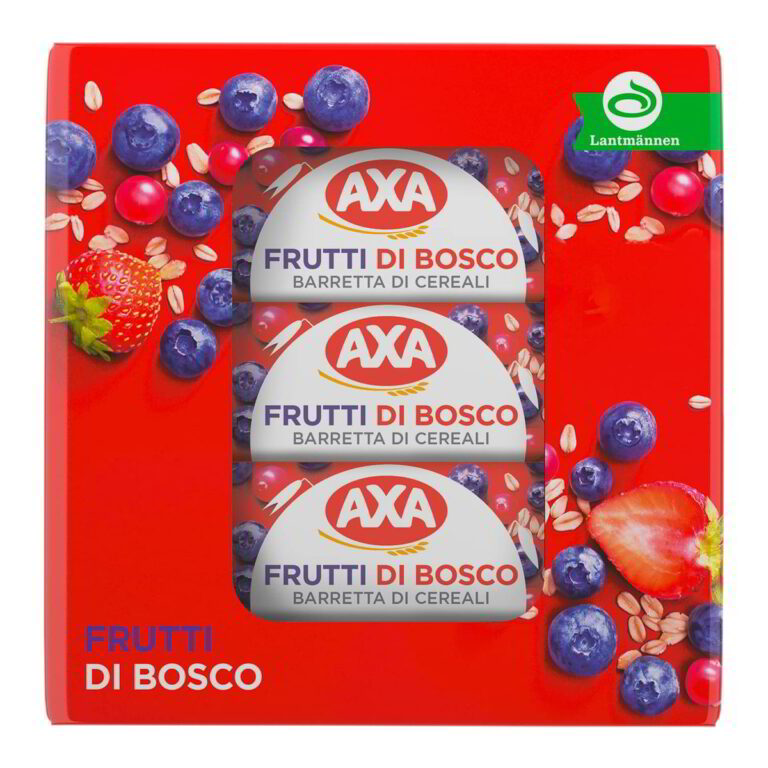 AXA BARRES DE CÉRÉALES FRUITS DES FORÊTS 6X2