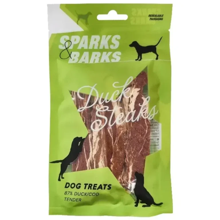SPARKS & BARKS SNACK ADULTE FILETS DE CANARD 70GR