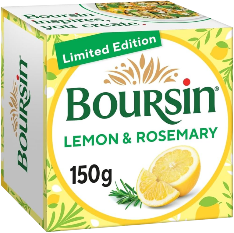 BOURSIN CITRON ET ROMARIN 150G.