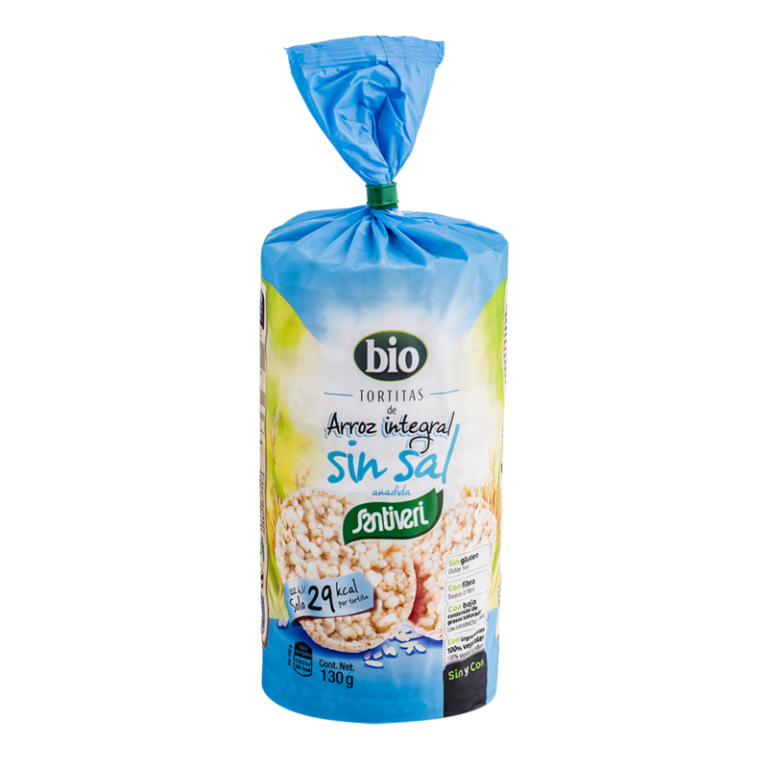 SANTIVERI TORTITAS ARROZ BIO 130G