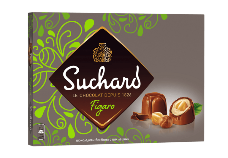SUCHARD BOMBONES AVELLANAS FIGARO 153G