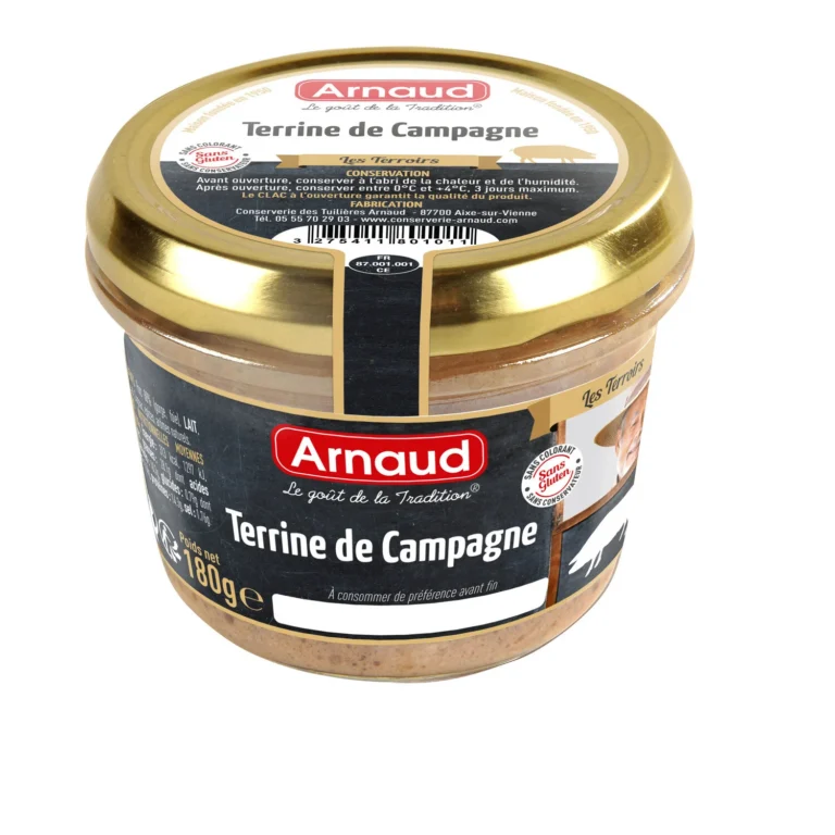 ARNAUD TERRINE DE CAMPAGNE 180G