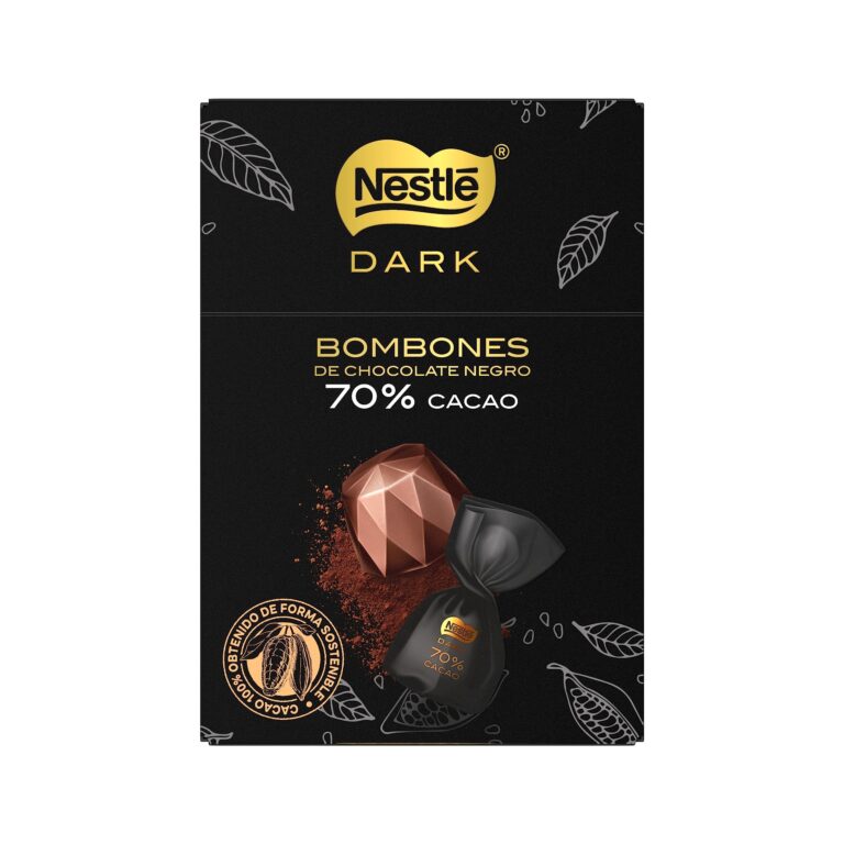 NESTLE DARK BOMBÓN 70% 165G