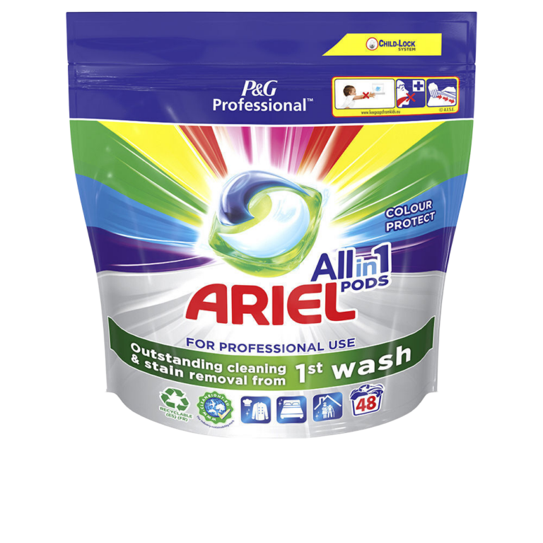 ARIEL PROF DETERGENTE PODS ALL IN 1 COLOR 48 DOSIS