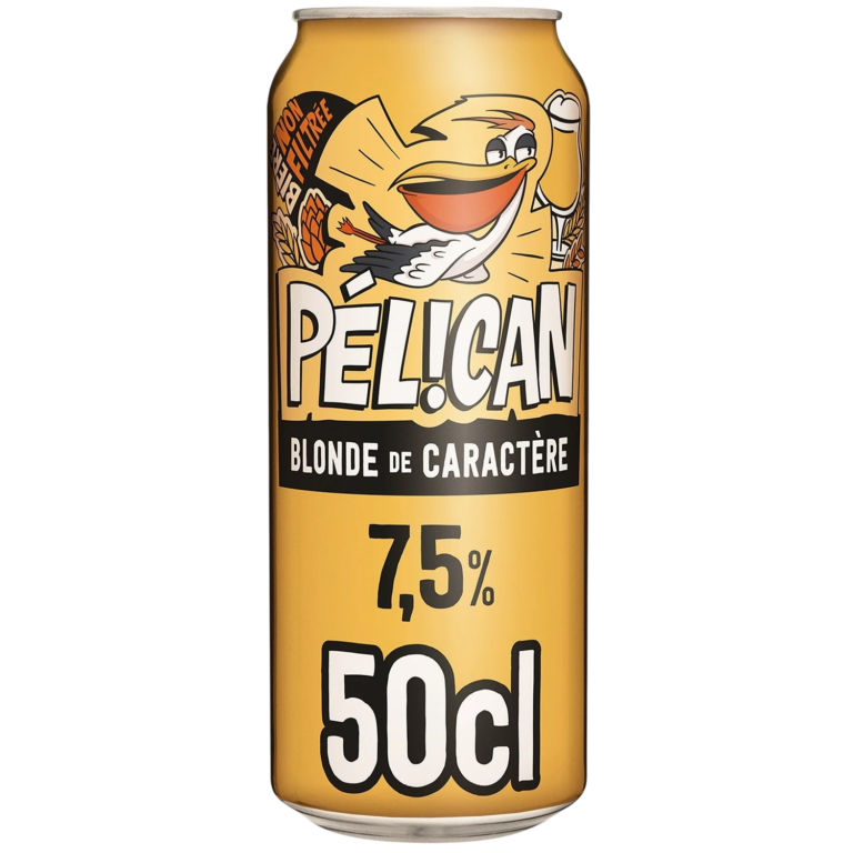 PELICAN BIÈRE BLONDE DE CARACTÈRE 7,5 % 50CL