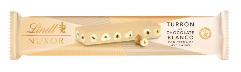 LINDT NUXOR CHOCOLATE BLANCO 200G.