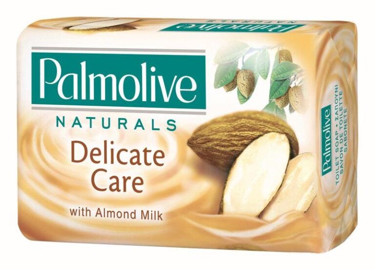 PALMOLIVE PASTILLA DE JABÓN LECHE Y ALMENDRA 4X90G