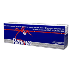 RENOVA MOUCHOIRS DE POCHE 18 PAQUETS