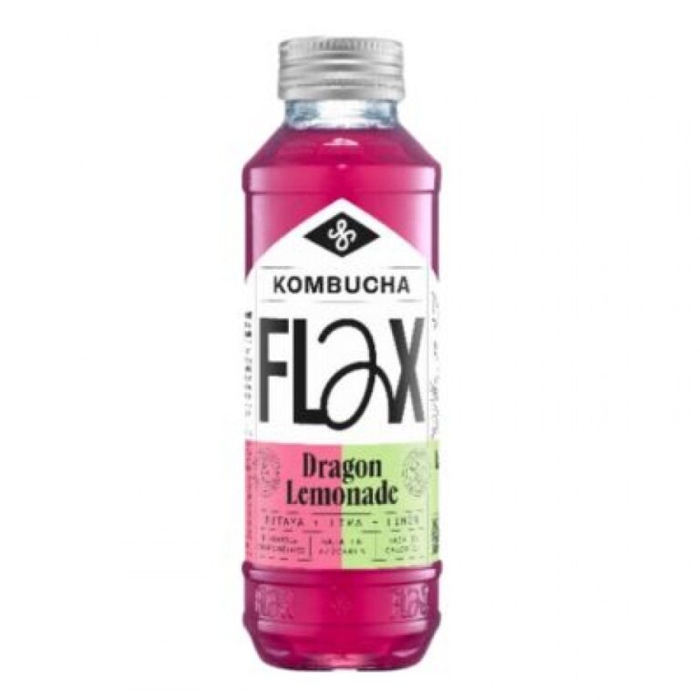 FLAX&KALE KOMBUCHA DRAGON LIMONADE 330ML