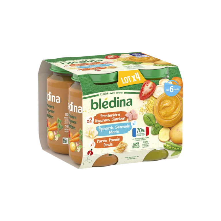 BLEDINA PETITS POTS BEBE 4X200G