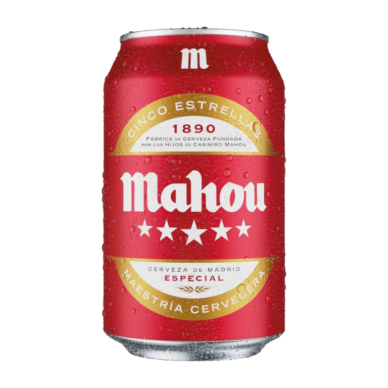 MAHOU BIÈRE 5 ÉTOILES CANETTE 33CL