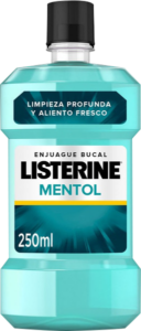 LISTERINE MENTOL 250ML