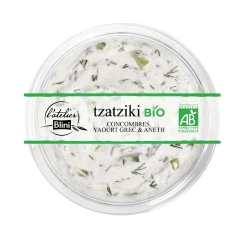 ATELIER  BLINI TZATZIKI BIO 160G