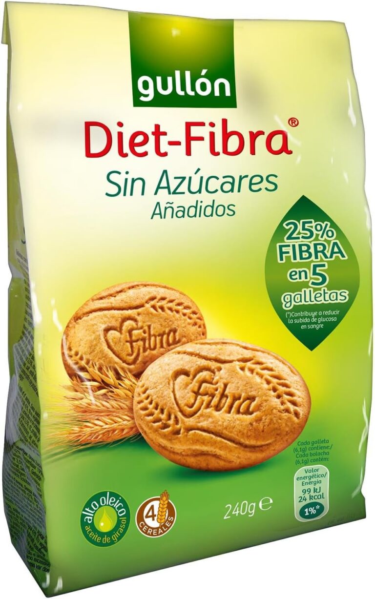 GULLÓN DIET FIBRA SIN AZÚCAR 240G