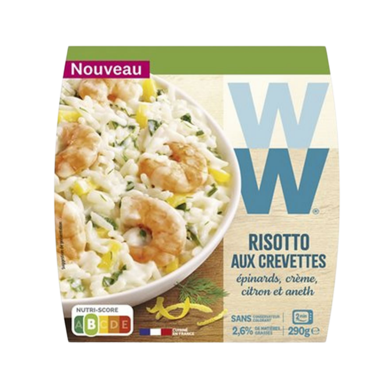 WEIGHT WATCHERS RISOTTO AUX CREVETTES 290G