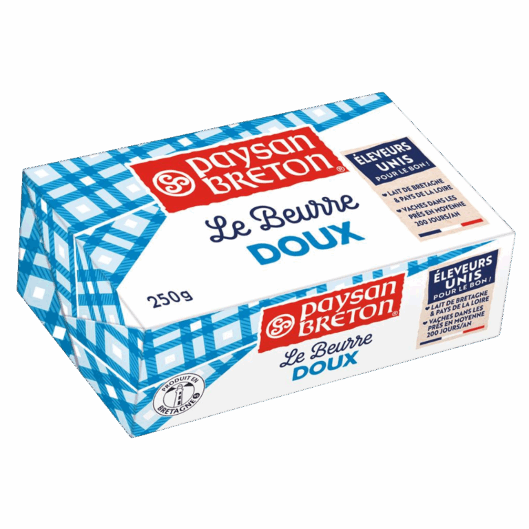 PAYSAN BRETON  BEURRE DOUX MOULÉ 250G