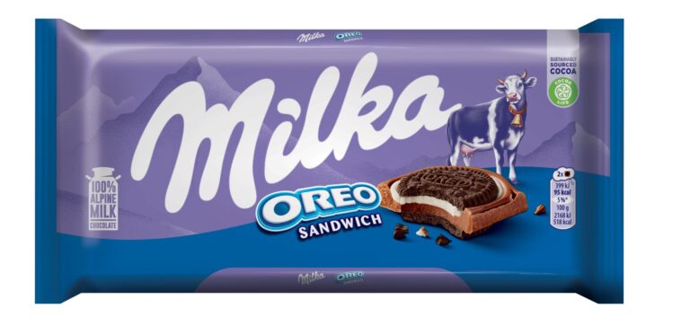 MILKA OREO SANDWICH TABLETA 92G