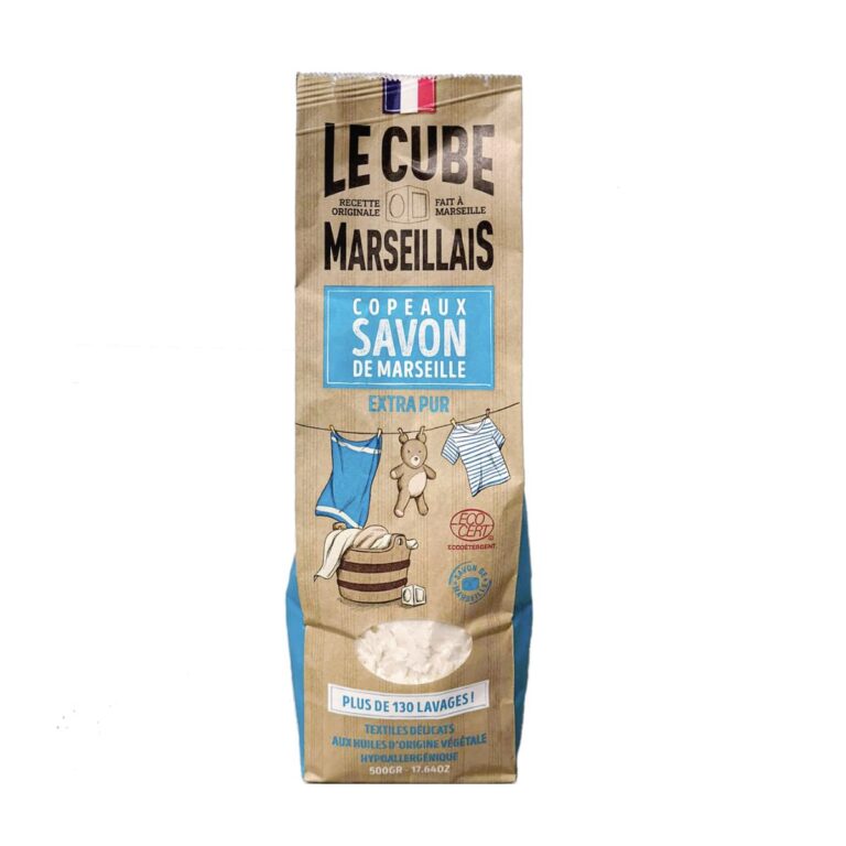 LE CUBE MARSEILLAIS ESCAMAS DE JABÓN 500G
