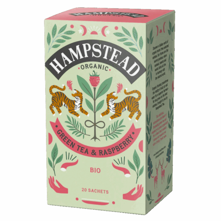 HAMPSTEAD THÉ FRAMBOISE BIO 20 SACHETS
