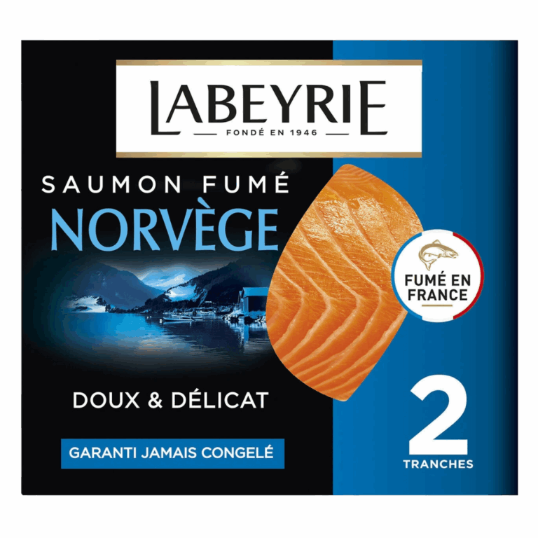 LABEYRIE SAUMON FUMÉ NORVÈGE 2T 75G